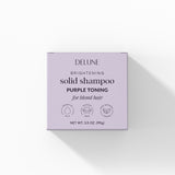 Shampoo sólido roxo — Tons frios e neutralização do amarelado