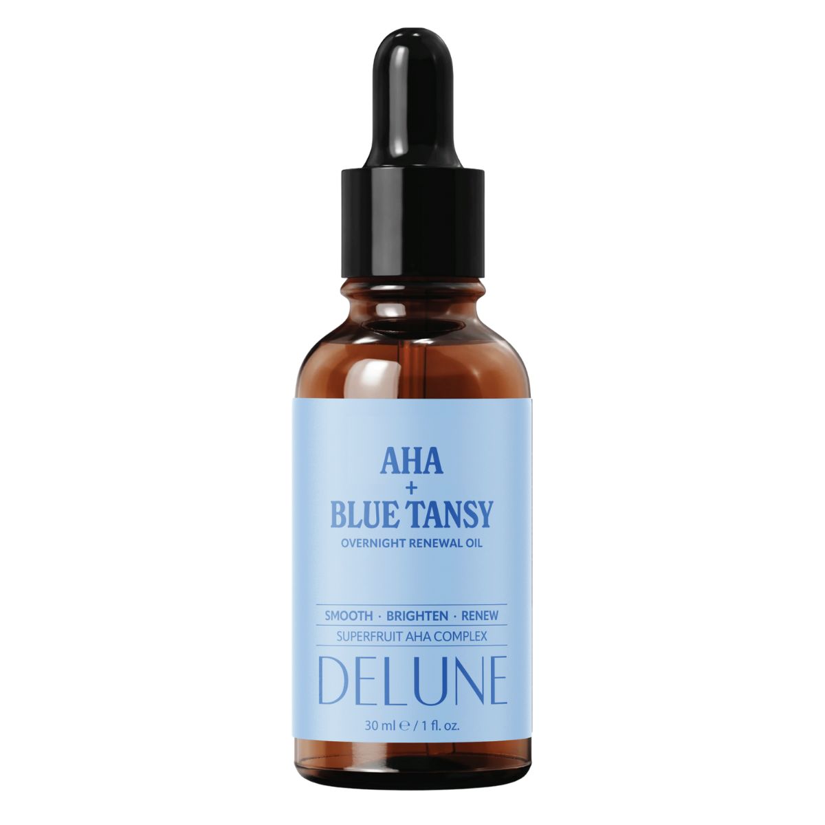 Óleo de renovação noturna AHA + Blue Tansy
