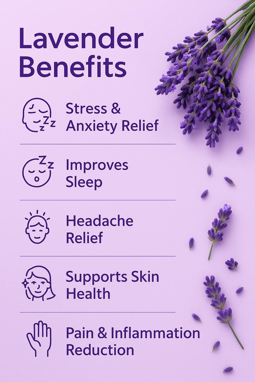 Óleo Essencial Puro de Lavanda