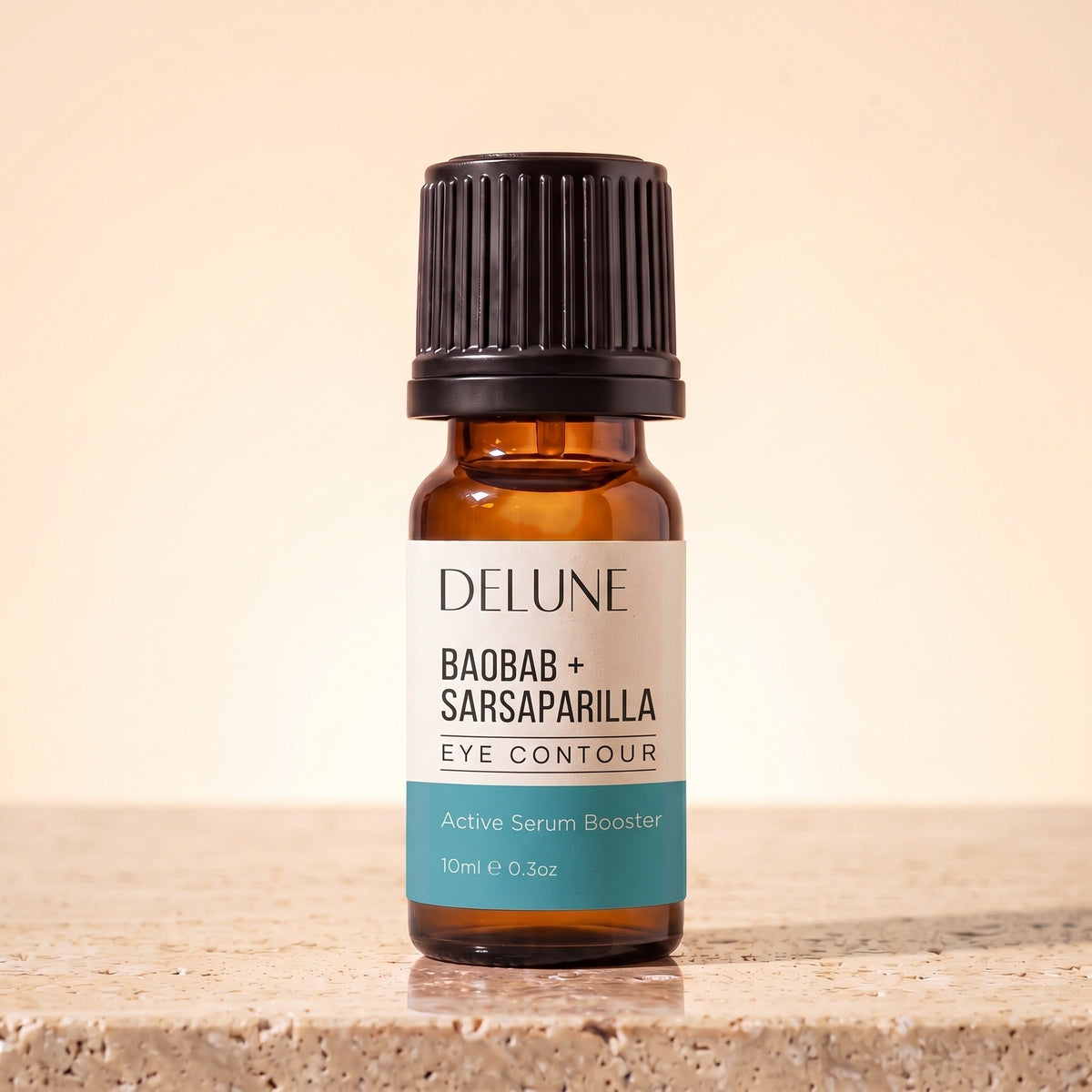 Booster de sérum ativo de baobá + salsaparrilha (Contorno dos olhos)