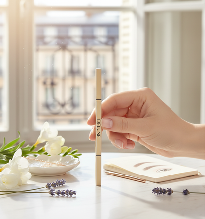 Lápis de sobrancelhas Double Fine