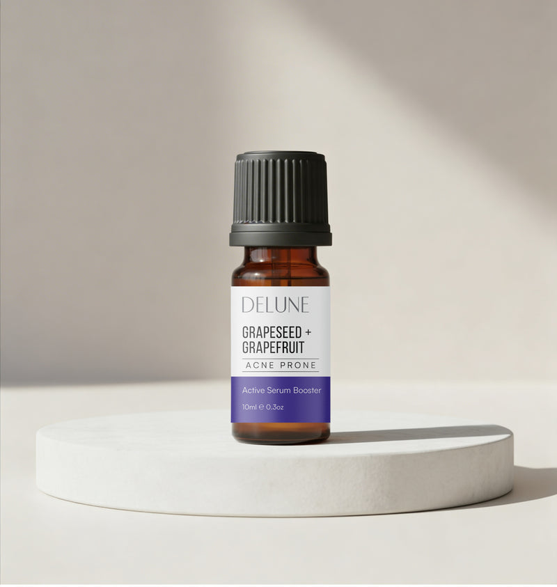 Booster de sérum ativo de semente de uva + grapefruit (Pele oleosa)