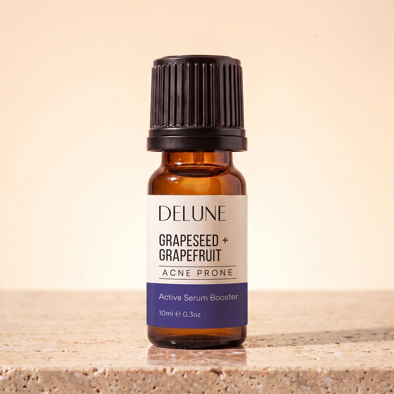 Booster de sérum ativo de semente de uva + toranja (pele oleosa)