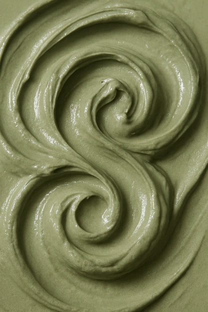 Máscara de argila com chá verde