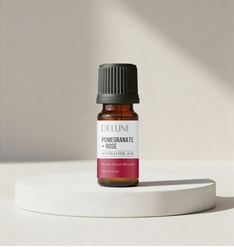 Booster de sérum ativo de romã + gerânio-rosa (Hidratação)