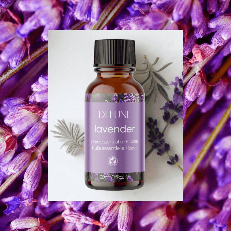Lavender Essential Oil + Base - Delune 