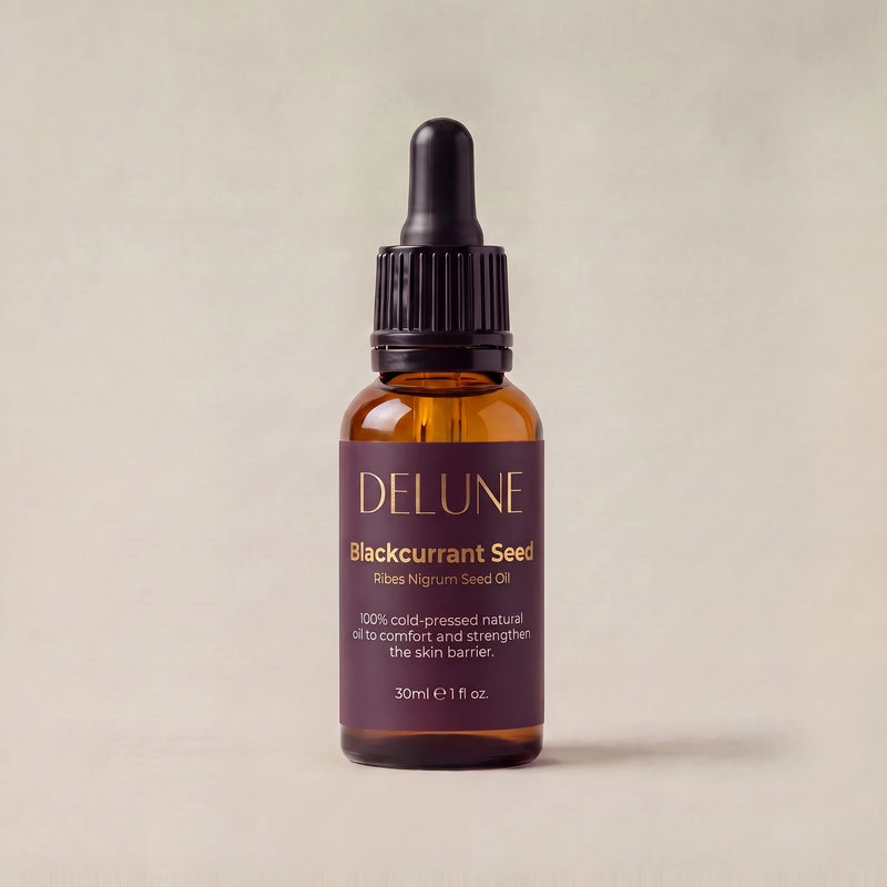 Delune Blackcurrant Seed Oil, 30ml dropper bottle