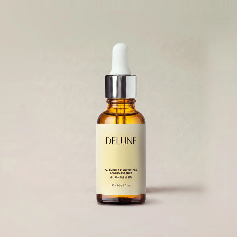 Essência tonificante de calêndula Delune, frasco conta-gotas de 30 ml