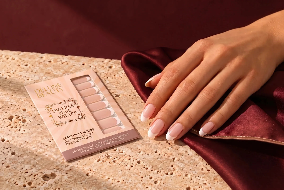 Adesivos de unha French Manicure