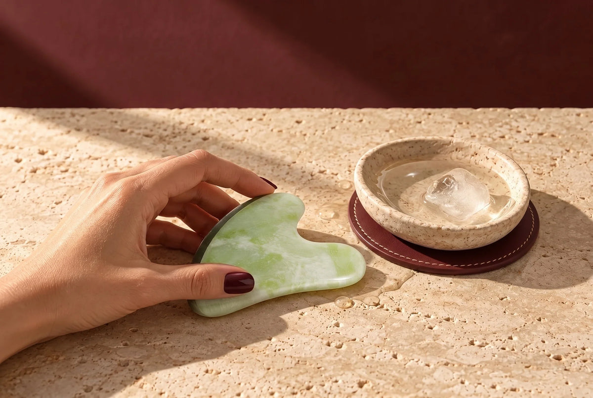 Gua sha de jade