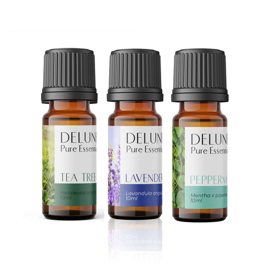 Pacote Trio de Óleos Essenciais Daily Go-To - Conjunto com 3 unidades