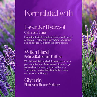 Tônico Hidrossol Calmante de Lavanda