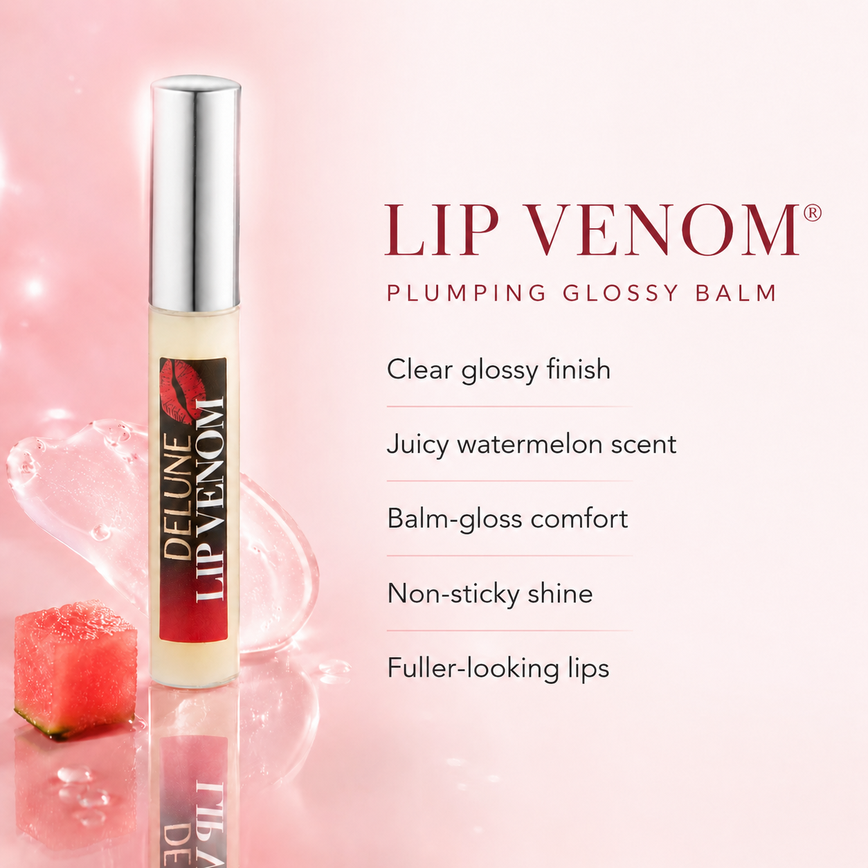 Lip Venom® Bálsamo brilhante e volumizador