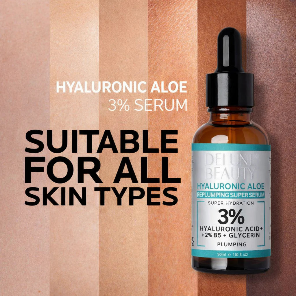 Sérum Facial 3% Hialurônico Aloe B5