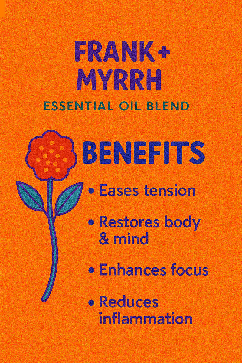 Frank + Myrrh (Pure Essential Oil Blend) - Delune 