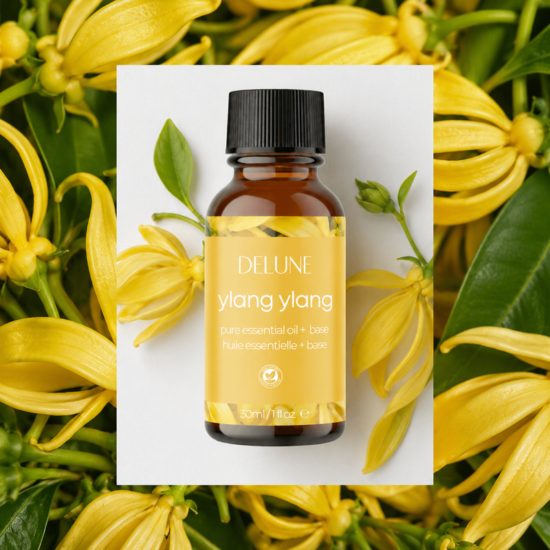 Óleo Essencial de Ylang Ylang + Base